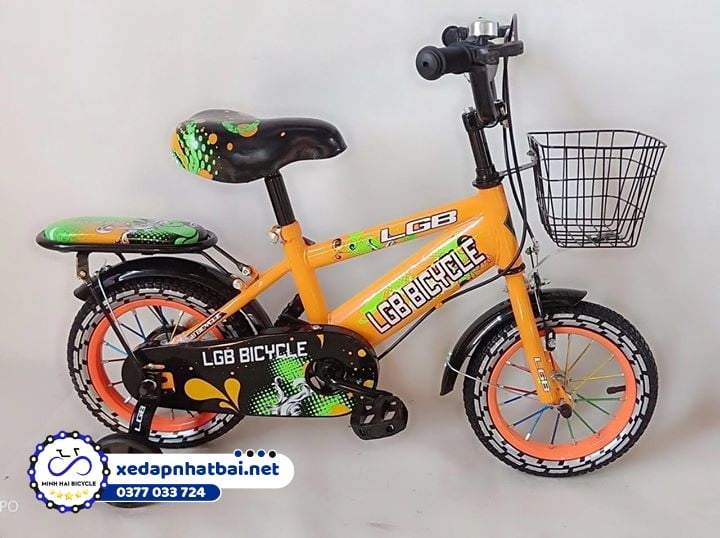 Xe đạp LGB màu cam khỏe khoắn, tràn đầy sức sống