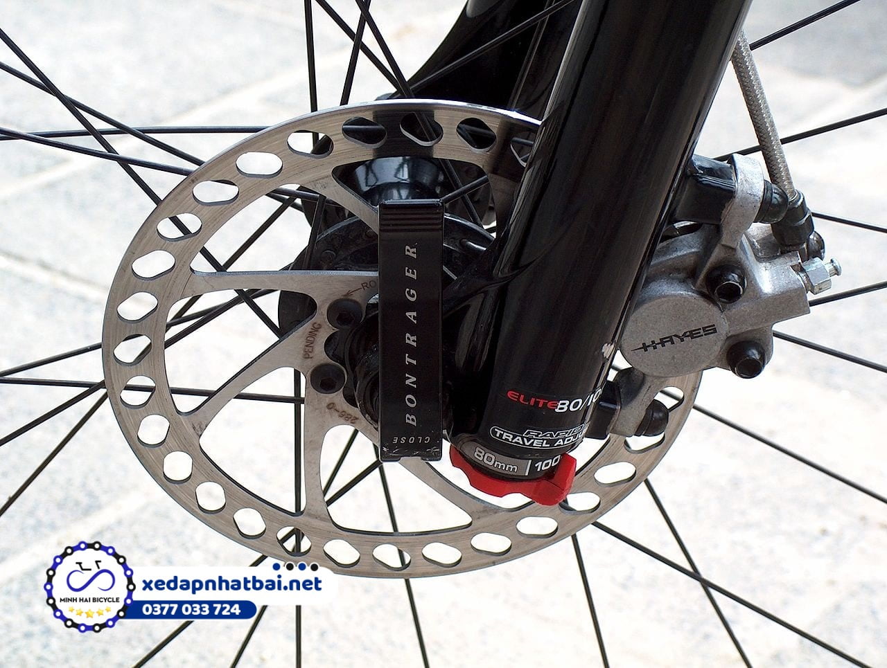 Phanh đĩa xe đạp (hay còn gọi là bộ thắng đĩa xe đạp) thường bao gồm rotor hoặc một đĩa kim loại.