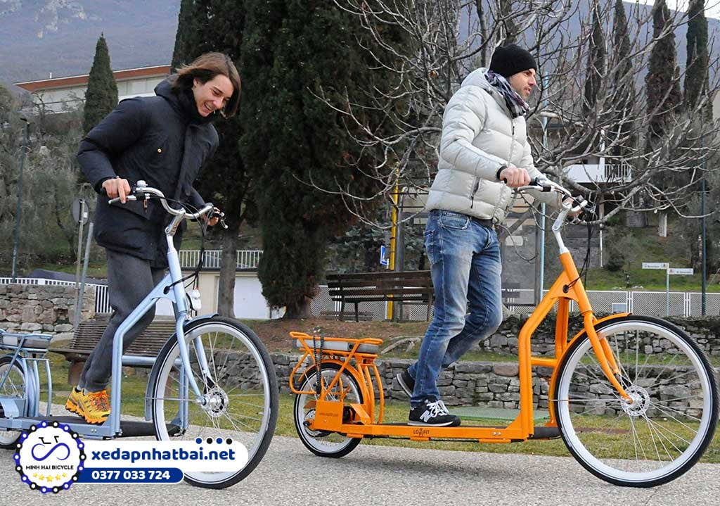 Xe đạp đi bộ Lopifit ra đời chính là sự kết hợp hoàn hảo của xe đạp và xe máy nhẹ