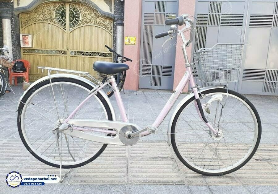 Xe đạp trẻ em màu hồng 16 inch 