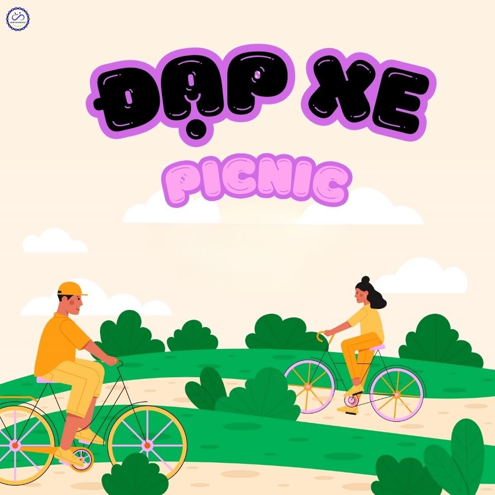 Một số địa điểm thường được lựa chọn đi picnic xe đạp như: công viên, vườn hoa, đường mòn ven biển hoặc đường ven núi,...